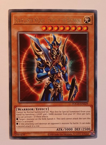 Yugioh soldato lucentezza - lucentezza, nera