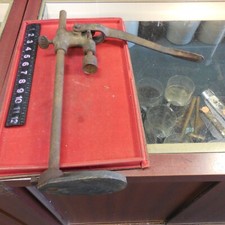 Antique 1940s Beer Soda Bottle Press Capper Wine Corker Tool Press Forged Steel