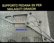 SUPPORTO PEDANA SX  PER MALAGUTI DRAKON ORIGINALE MALAGUTI DRAKON NUOVA