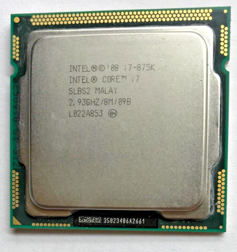 Intel core 875k slbs2 - core,