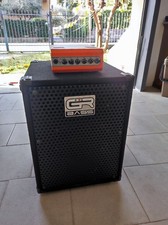 Testata GR Bass GR700 prima serie + Cassa GR112 350w