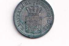 germania stati - baviera - 1 kreuzer 1860 - 1 kreuzer - Maximilian II