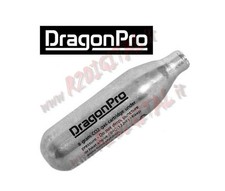 Dragonpro CO2 Bombolette 2 pezzi 8Gr, GAS per PISTOLA FUCILE SOFTAIR