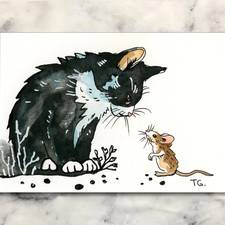 Carta artistica ACEO originale