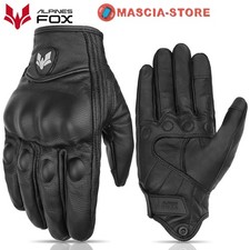 Guanti moto uomo pelle - guanti,