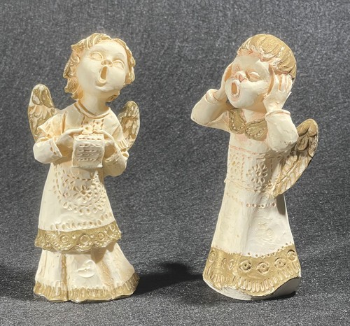 Coppia statuine angeli - statuine,