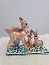 CERAMICA M. GIRARDI N.269 FAMIGLIA CERBIATTI