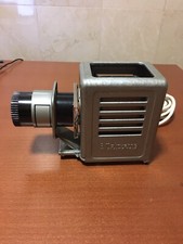 PROIETTORE DIAPOSITIVE vintage MICROFILMOSKOP 5 P.MALINVERNO LAMPADA 75W BA 15 S
