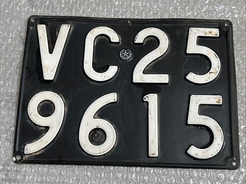 Targa automobilistica vintage - targa,
