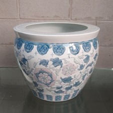 Vaso Cinese Ceramica Bianca