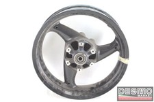 Cerchio posteriore nero tre