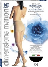 Collant donna riposante sanitarie compressione graduata Cabifi Manon 140 denari