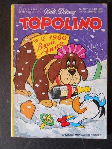 Topolino 1257 disney w29 - topolino,
