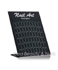ESPOSITORE UNGHIE TIPS  DA TAVOLO NAIL ART RICOSTRUZIONE UNGHIE
