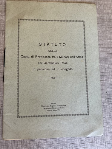 Statuto cassa previdenza - statuto, di