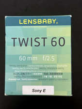 Obiettivo Lensbaby Twist 60 mm f2.5 Sony E-mount Petzval/Swirl Effect