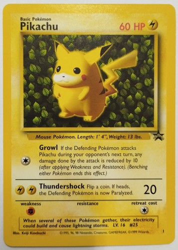 Pokemon card pikachu - card, 1