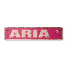 ARIA Vintage Street Sign