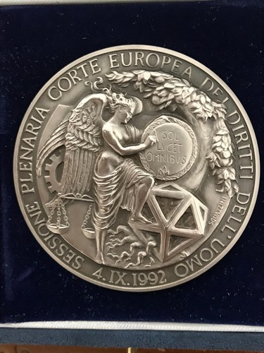 Medaglia argento fdc - argento,