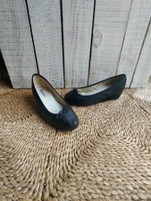 escarpins  REPETTO modèle nicole cuir noir pointure 37