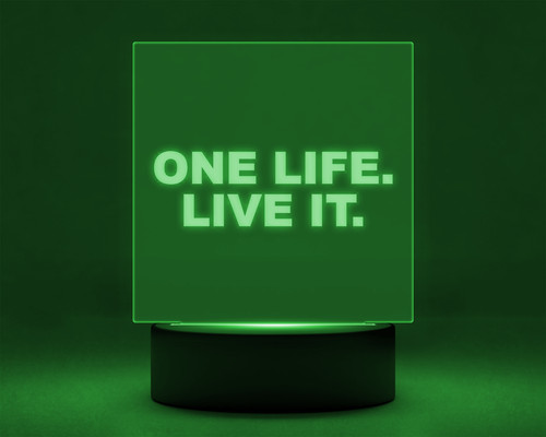 Lampada luminosa one life - lampada,
