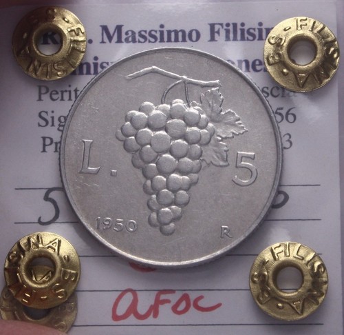 Italia repubblica 5 lire - nl*,