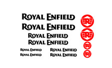 adesivi Moto - 12 adesivi Royal Enfield  -  Stickers Royal Enfield logo