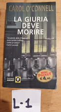 libro romanzo la giuria deve morire carol o'connell 2005 piemme