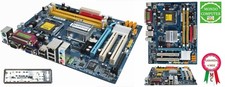 Scheda Madre Socket 775 GIGABYTE 945GCM-S2C + CPU INTEL DUAL CORE E2160+LAMIERA