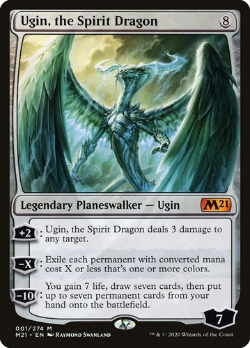 Mtg ugin drago spirito - mtg, ugin,