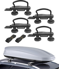 Staffe Portapacchi Auto,Box Tetto Auto,Portabagagli Auto Tetto,4 Pezzi Kit Di Mo