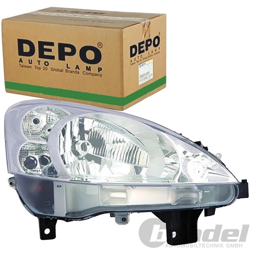 Depo faro destro cromato - depo,