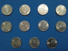 LOTTO 11 MONETE UNITED STATES