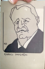 Cartolina enrico panzacchi - cartolina,