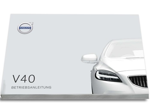 Volvo v40 2012 - v40, manuale