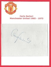 CARLO SARTORI MANCHESTER UTD