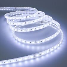 STRISCIA A LUCE LED BIANCA FREDDA SMD 5050 STRIP 5 METRI 300 LED IMPERMEABILE SC