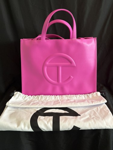 Borsa shopping telfar rosa - shopping,