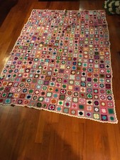 Coperta uncinetto lana nuova - uncinetto,
