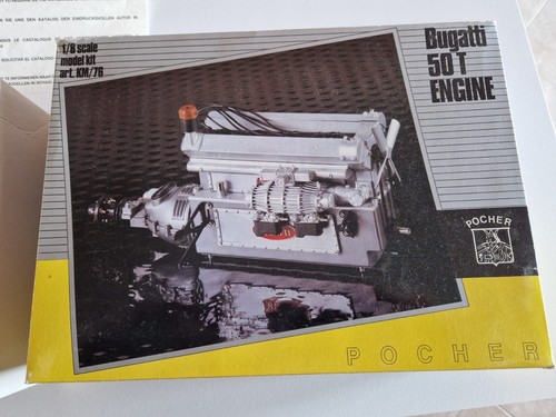 Pocher bugatti engine - -,