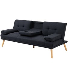 HOMCOM Divano Letto 3 Posti