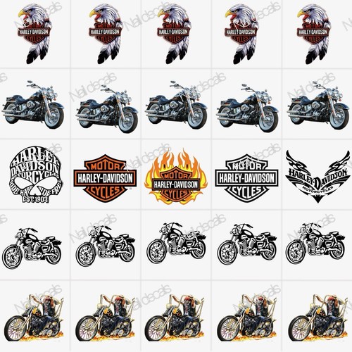 Decalcomanie unghie moto - decalcomanie,