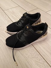 Michael Kors Scarpe Sneaker 37 - Colore NERO con inserti ORO e PITONE