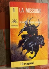 librogame  LA MISSIONE n.1  SAMURAI  1°edizione  NUOVO  settembre 1992