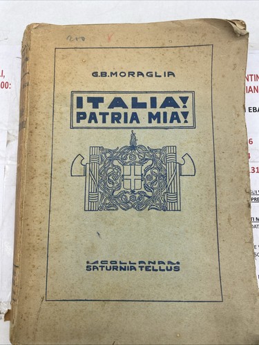 Moraglia italia patria - g.b.,
