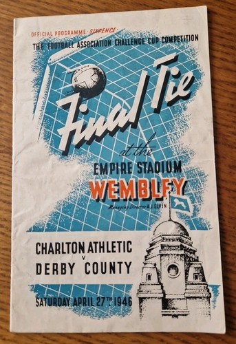 Programma finale coppa 1946 - finale,