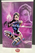 Psylocke #10 1:100 2025 J Scott Campbell J.S.C. Variante Vergine quasi nuova