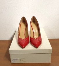 Decolletè con tacco, pelle