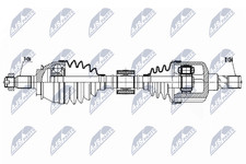 Albero motore nty npw 157 - albero,