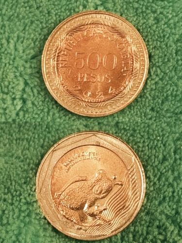 500 peso colombia 2024 rana - 500,